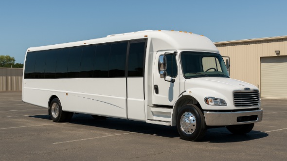 Exterior of Arkansas Party Bus Company's 25 Passenger Minibus in Arkansas