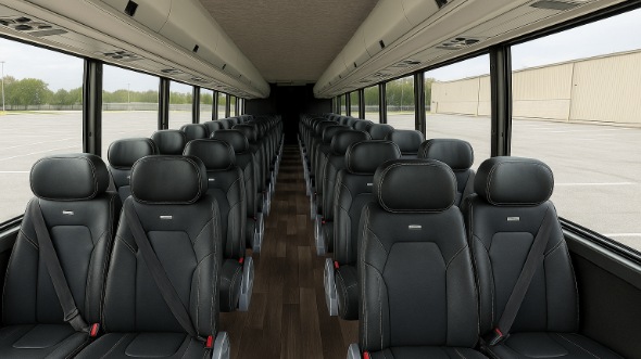 Interior of Arkansas Party Bus Company's 25 Passenger Minibus in Arkansas