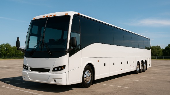 Exterior of Pine Bluff Party Bus Company's 40 Passenger Party Bus in Pine Bluff