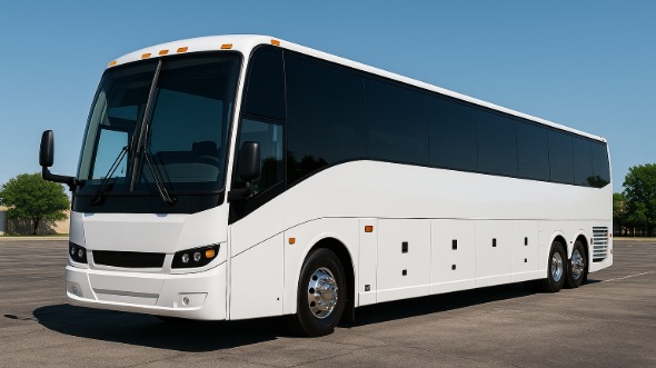 Exterior of Arkansas Party Bus Company's 44 Passenger Charter Bus in Arkansas
