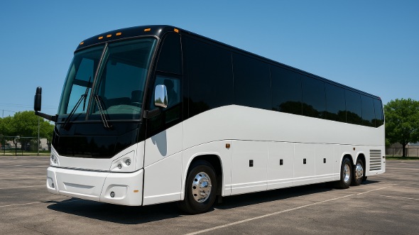 Exterior of Pine Bluff Party Bus Company's 50 Passenger Party Bus in Pine Bluff