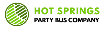 hot springs party bus company logo